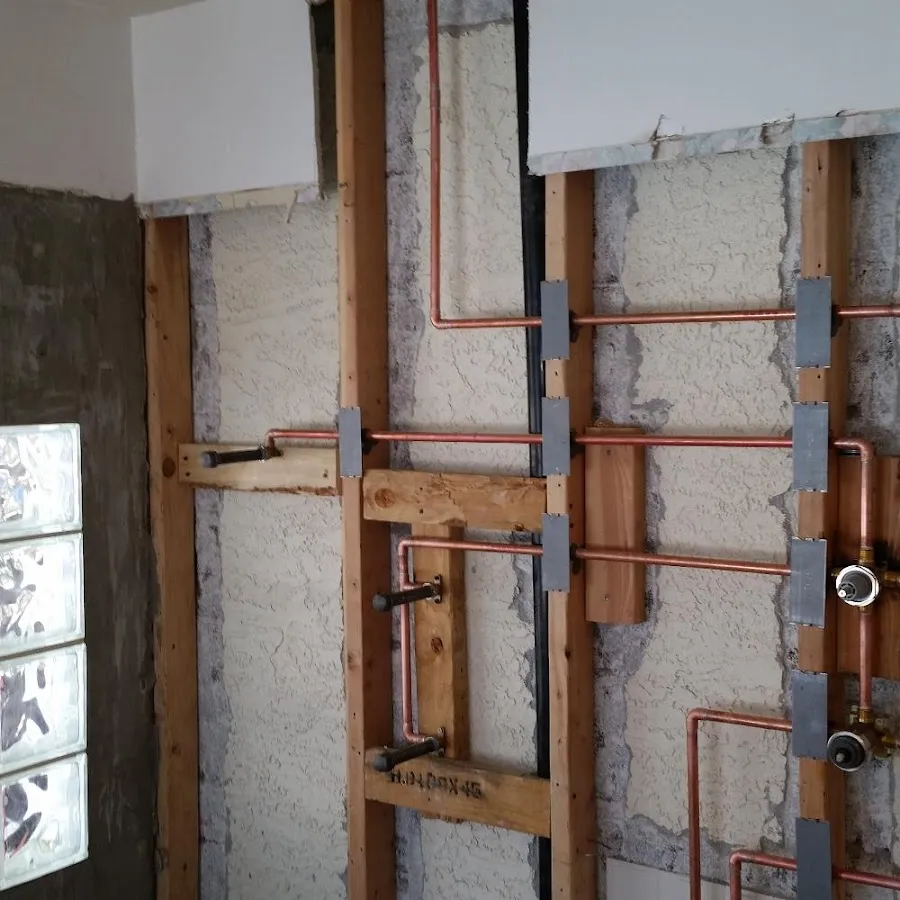 Copper pipe installation for Burst Pipe Repair in Parma