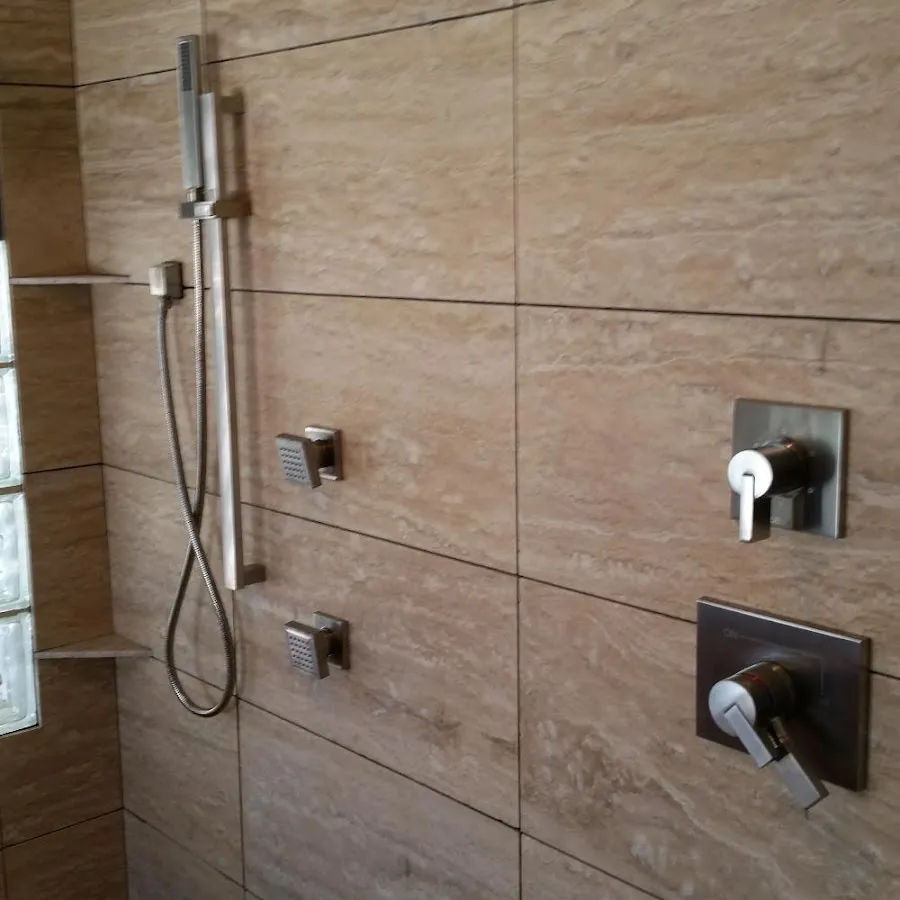 Shower fixture installation for Gas Line Repair in Parma